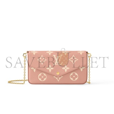 LOUIS VUITTON POCHETTE FÉLICIE CHAIN BAG M81759 (21*12*3cm) 